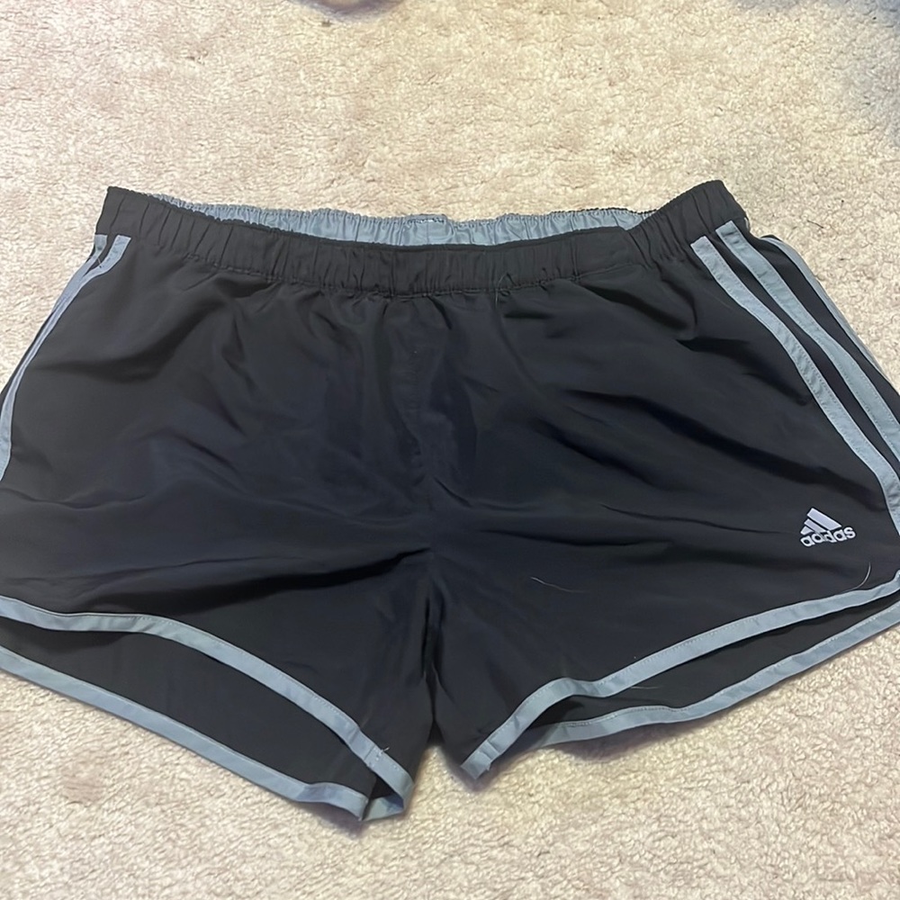 adidas marathon shorts-black